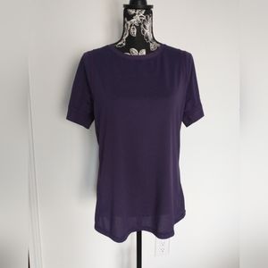 Avia Purple Athletic Short Sleeve Top